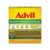 Advil Allergy and Congestion Relief — средство от аллергии и заложенности носа (50 шт.)