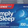 Tylenol Simply Sleep 25 mg (100 таб)