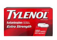 Tylenol Extra Strength 500 mg (100 таб)