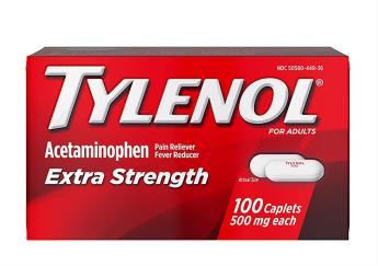 Tylenol Extra Strength 500 mg (100 таб)