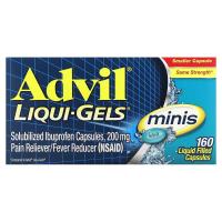Advil Liqui-Gels Minis — ибупрофен в гелевых капсулах (160 шт.)