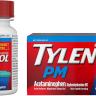 Tylenol PM Extra Strength 500мг снотворное с обезболивающим (150 таб)