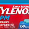 Tylenol PM Extra Strength 500мг снотворное с обезболивающим (150 таб)