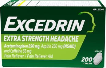 Excedrin Extra Strength Pain Relief (200шт)