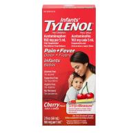 Infants's Tylenol Liquid — ацетаминофен для детей, в жидкой форме со вкусом Вишни (60 мл)