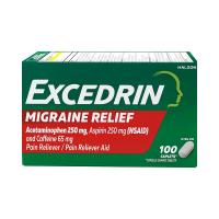 Excedrin Migraine Relief — средство от мигрени и головной боли (100 таб.)