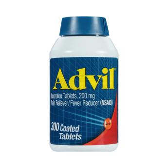 Advil Pain Reliever and Fever Reducer — ибупрофен в таблетках (300 шт.)