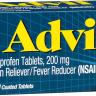 Advil Pain Reliever and Fever Reducer в таблетках (200 таб)