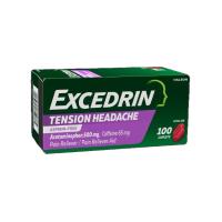 Excedrin Tension Headache Relief — средство от головной боли напряжения без аспирина (100 таб.)