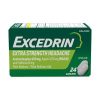 Excedrin Extra Strength Pain Relief — комбинированное средство от мигрени (24 таб.)