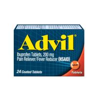 Advil Pain Reliever and Fever Reducer — ибупрофен в таблетках (24 шт.)